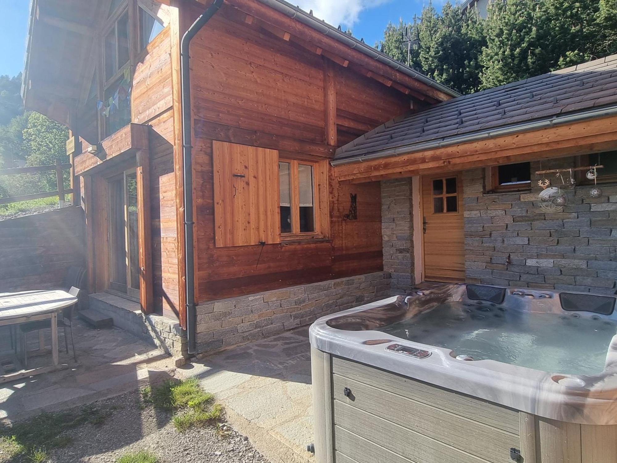 Chalet 6 Pers Avec Spa, Terrasse Plein Sud A Saint-Michel-De-Chaillol - Fr-1-393-22 Zewnętrze zdjęcie