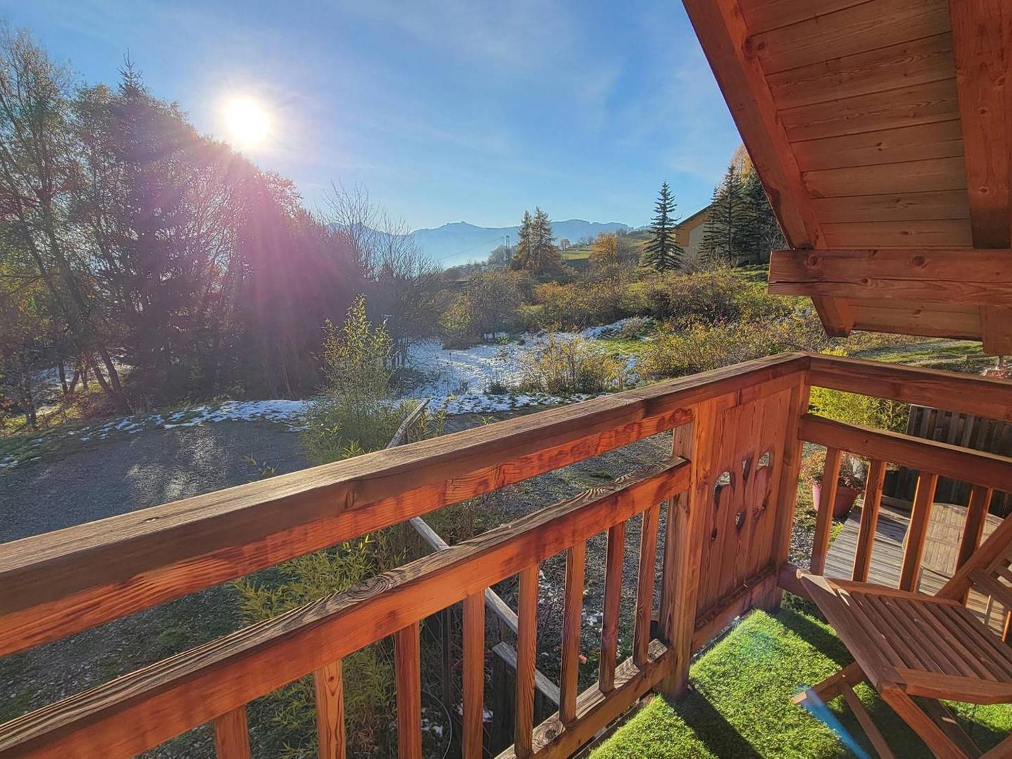 Chalet 6 Pers Avec Spa, Terrasse Plein Sud A Saint-Michel-De-Chaillol - Fr-1-393-22 Zewnętrze zdjęcie