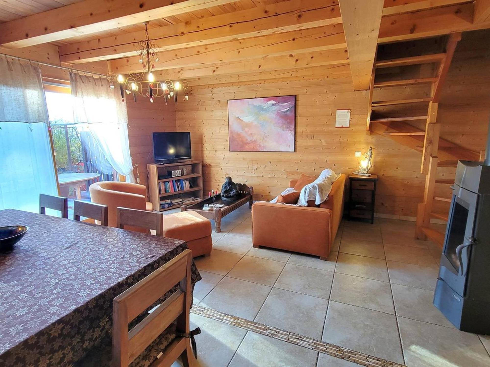 Chalet 6 Pers Avec Spa, Terrasse Plein Sud A Saint-Michel-De-Chaillol - Fr-1-393-22 Zewnętrze zdjęcie